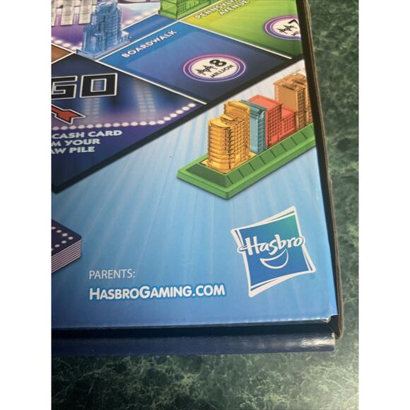 Monopoly Chance Board Game Roll Flip Buy Dealing Property Game 20 Mins BRAND NEW - Picture 5 of 6
